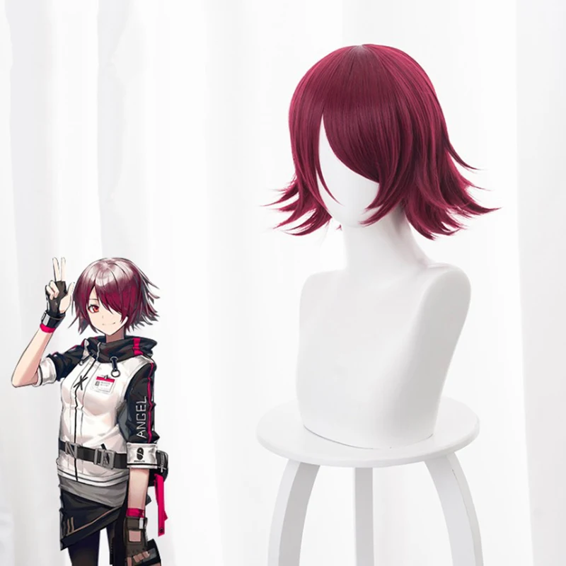 Парики для косплея из игры Arknights, парик ангела для косплея, термостойкий синтетический парик, волосы для Хэллоуина, карнавальные, вечерние, аниме, косплей парик