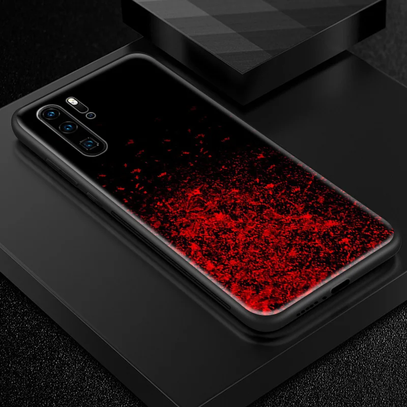 W264 Для huawei P20 P30 Lite Plus Honor 6X чехол из закаленного стекла Nova3i P Smart Pro Y6 Y7 Prime Y9 Pro окрашенная темная сумка - Цвет: W264