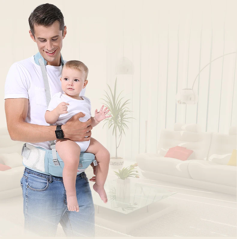 Four Seasons General Baby Carrier Waist Stool before Holding Style Multi-functional Baby Sit Deng Single Stool Summer Breathable
