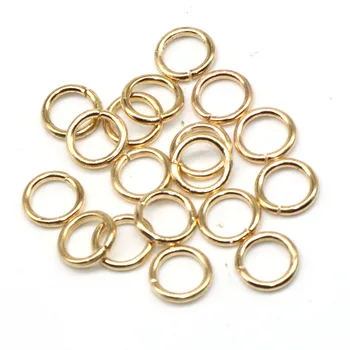 

Open Jump Split Rings Jewelry Findings Components 200pcs 8mm Single Ring Connecting Ring Circle Open hoops Single Loops DIY