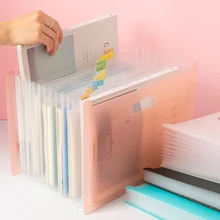 

Youpin 13 Pockets Expanding File Holder High Capacity File Organizer Bill Document A4 File Tray Portable Office Accessories
