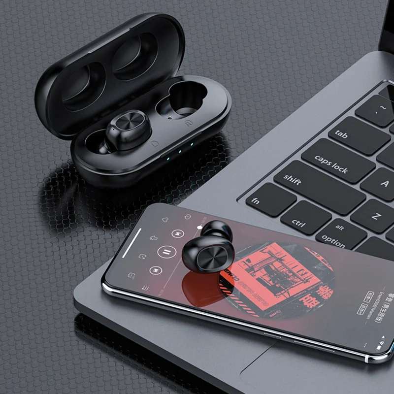 Tws Bluetooth Headset B5 In Ear Wireless Headset Tws Noise Canceling Headset