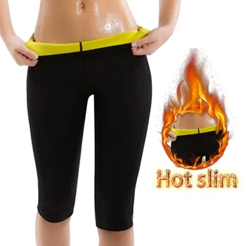 

Puimentiua Women Neoprene Body Shaper Set Slim Waist Pants Sauna Body Shaper Slimming Pants Thermo Neoprene Trainer Pants