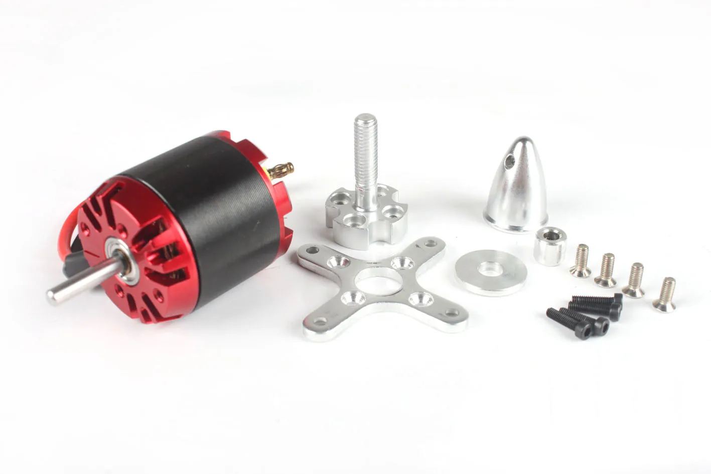 SK3536/N2814 3536 1100KV Brushless Motor 520W 2-4S 45A EMP + Zubehor w/Adapter