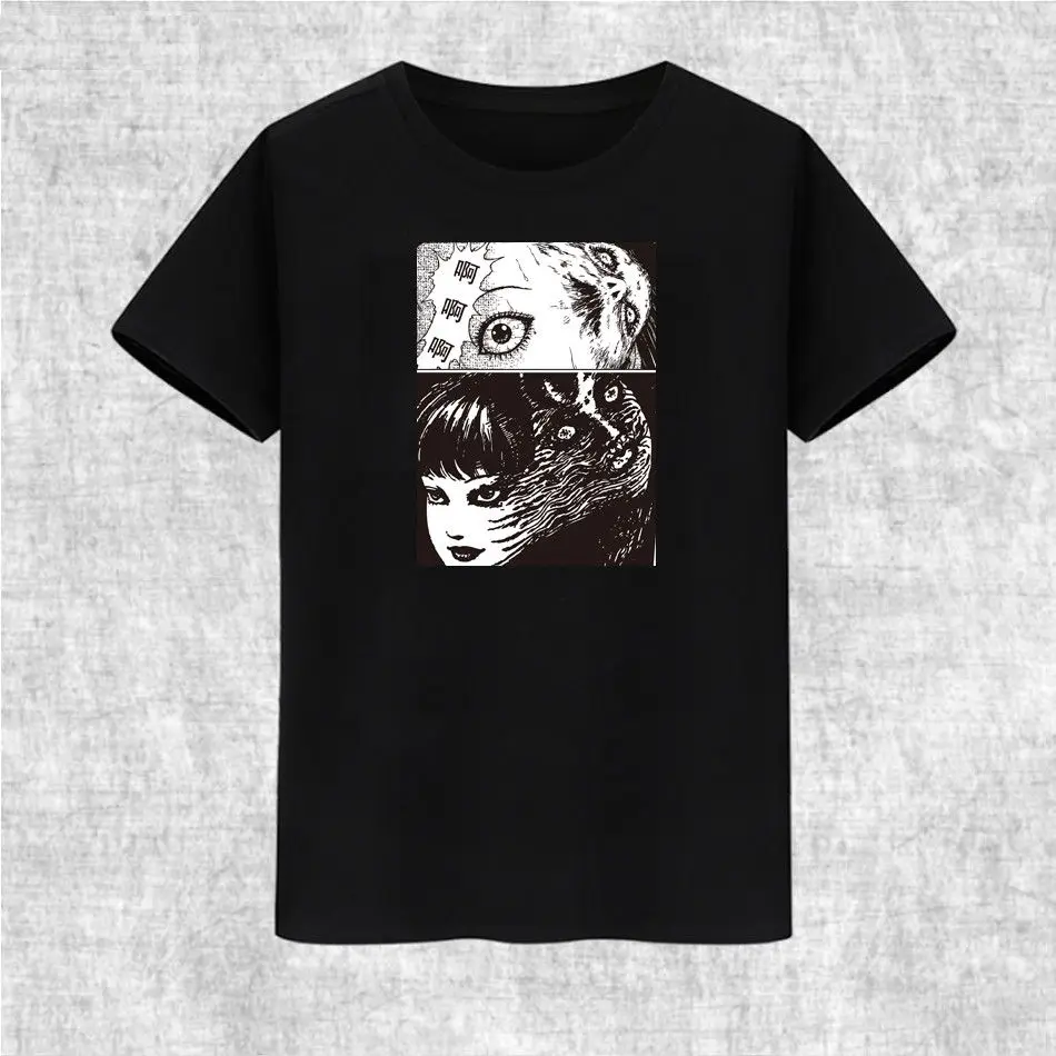 Бренд Junji Ito коллекция ужасов другое лицо одежда от бренда Tomie 2020 Мужской Топ в