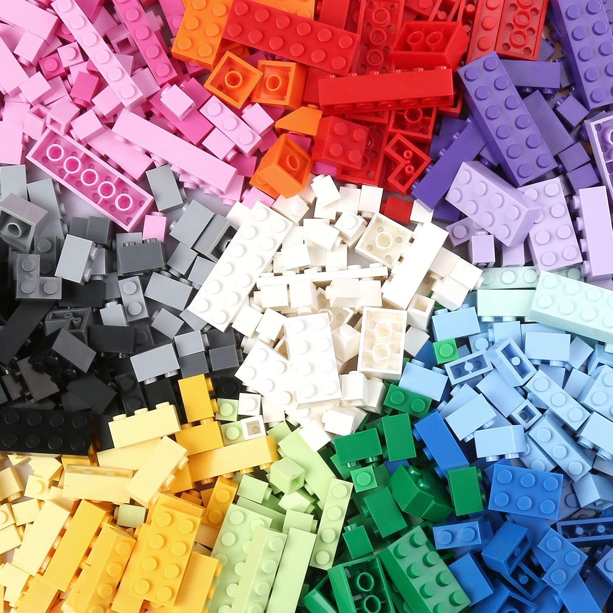 

1000PCS Basic Building Brick Kit Educational DIY Set Compatible to All Major brands