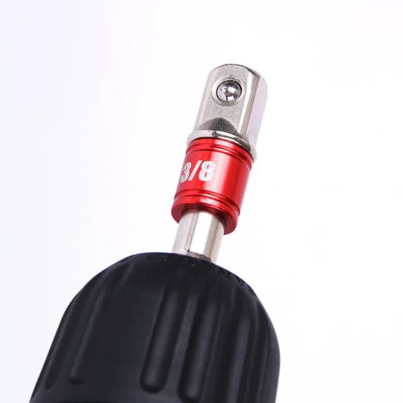 

Socket Bit Adapter Drill Nut Driver Power Hand Tools Wrench Set 1/4 3/8 1/2