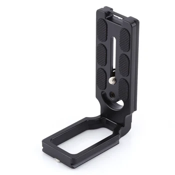 

Camera Aluminum Alloy L-shaped Gimbal Universal L-typed Quick Loading Plate Photography Folding Tripod Release Plate