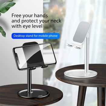 

1PCS Universal Tablet Phone Holder Desk For iPhone Adjustable Desktop Cell Phone Holder Table Holder Mobile Phone Stand Mount