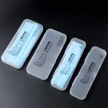 

Mask organizer box face maskswashable and reusable boite de rangement for facemask nmask masks Dustmask Portable Protective