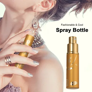

10ML Atomizer Perfume Bottle Refillable Perfume Atomizer Spray Bottle Portable Mini Perfume Glass Bottle Travel Aluminum