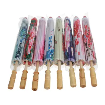 

Art Umbrella Chinese Silk Cloth Umbrella Classic Style Decorative Umbrella Oil Paper Painted Parasol Umbrella