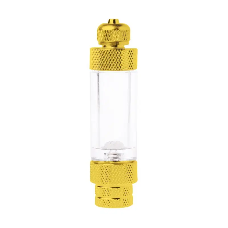 Yellow Аквариум резервуар для воды CO2 одной головкой Bubbler стоп микро-регулирования клапан декомпрессии Таблица 090C - Color: Yellow