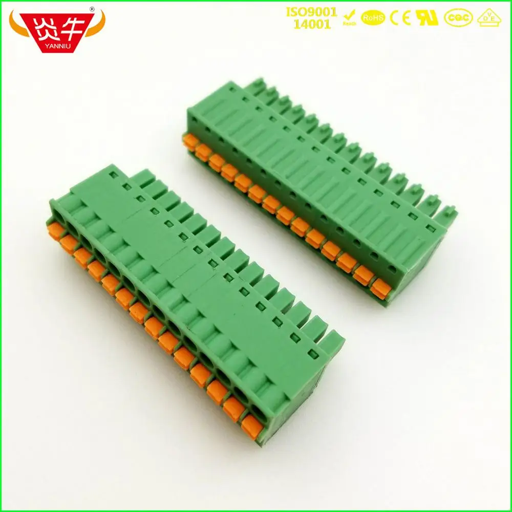Клеммные блоки KF2EDGKD 3 5 2P ~ 12P PCB клеммные 15EDGKD мм 2pin 12pin 5/ 2-ST-3 1939918 PHOENIX CONTACT DEGSON |