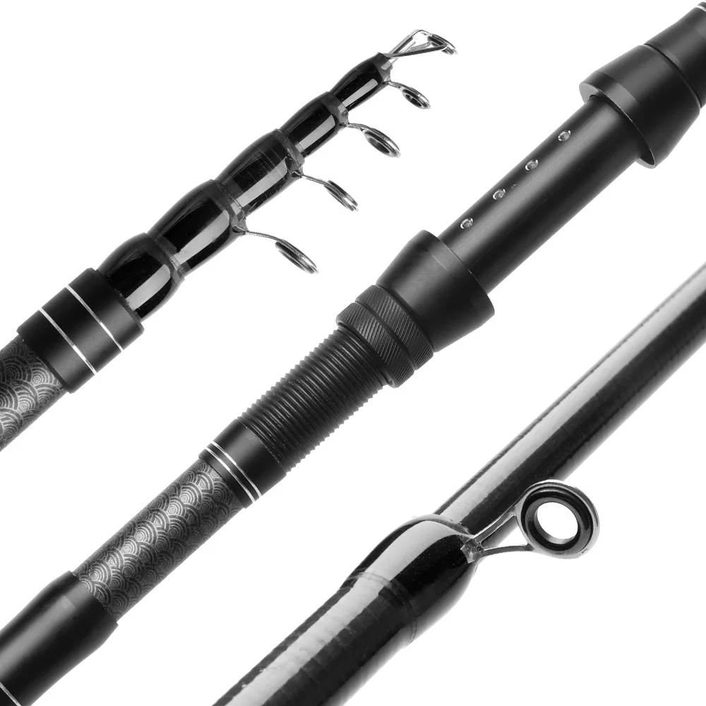 DONQL 1.8m-3.0m Telescopic Fishing Rod Spinning Carbon Fiber Ultrashort Travel Multifunction Telescopic Fishing Rod Fish pole 主图01 (1)