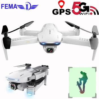 

FEMA S162 GPS Quadcopter Drones with Camera Hd 4K Professional 5G WIFI FPV Foldable Remote Control Quadrocopter Drone RC