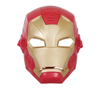 

[Funny] The avengers 4 super hero Iron man helmet mask figure toy Collection model kids gift Cosplay Costume party toys