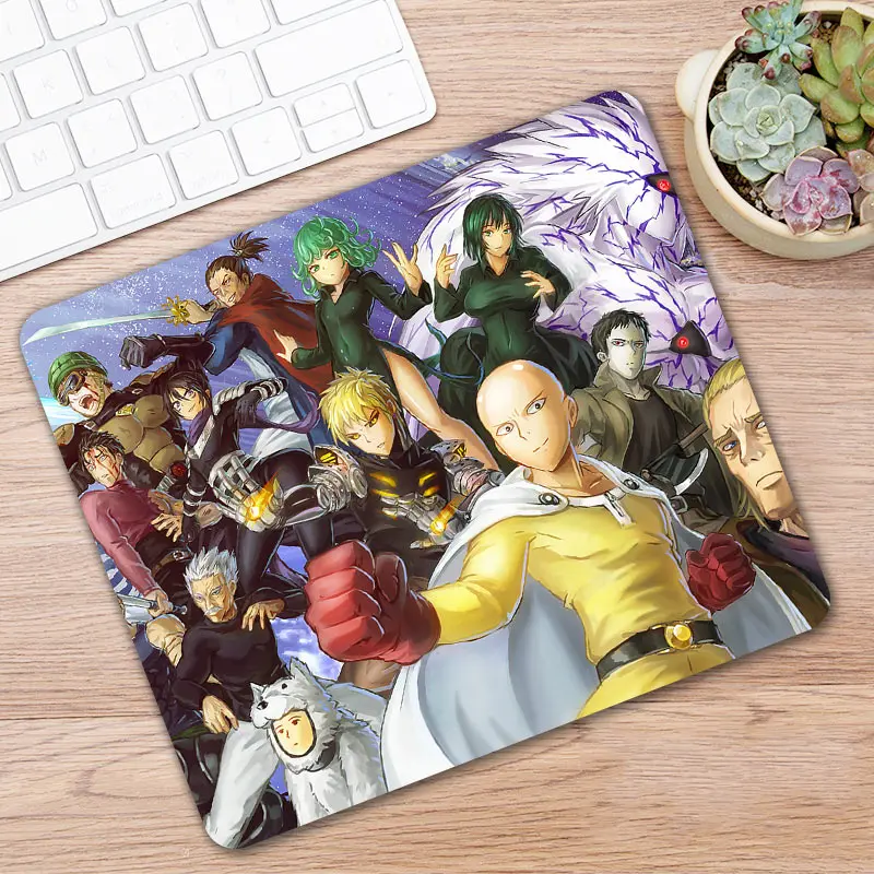 Горячая распродажа One Punch Man компьютерная игровая искусственная кожа