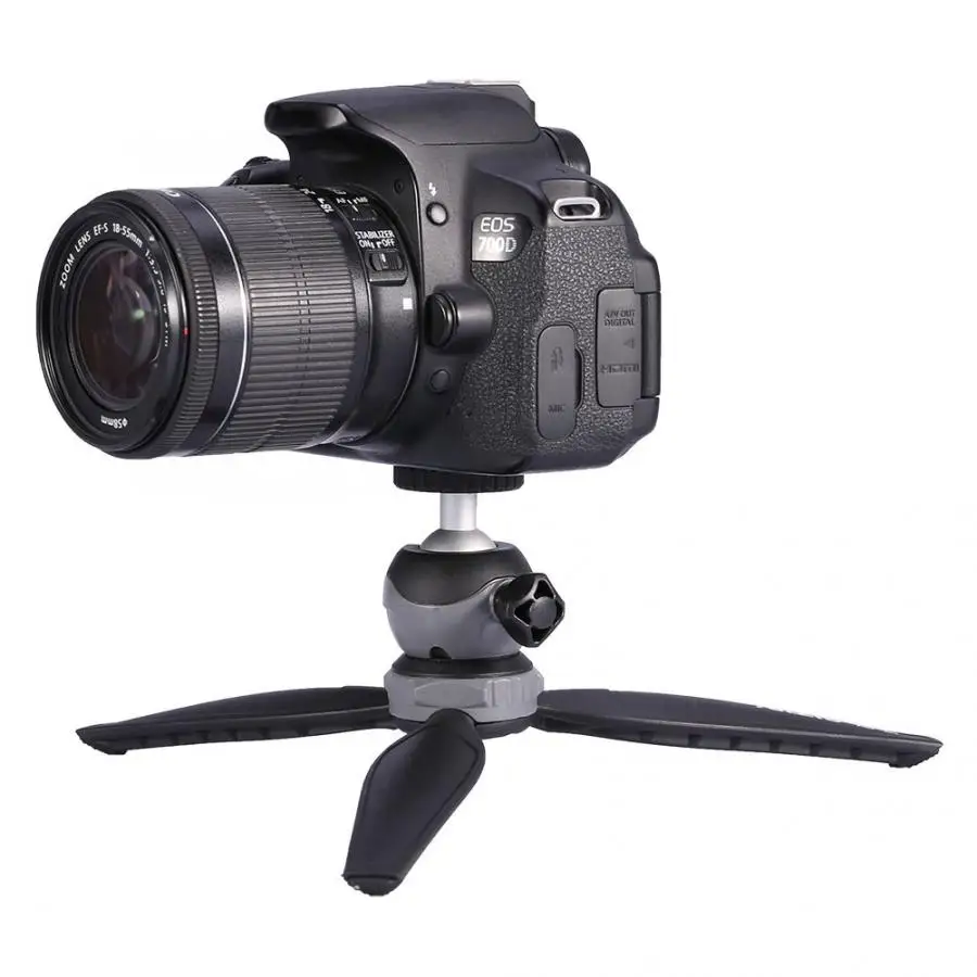 Штатив XILETU мини настольный штатив со съемной шаровой головкой 360 вращения для цифровой камеры телефона tripode cam профессиональный