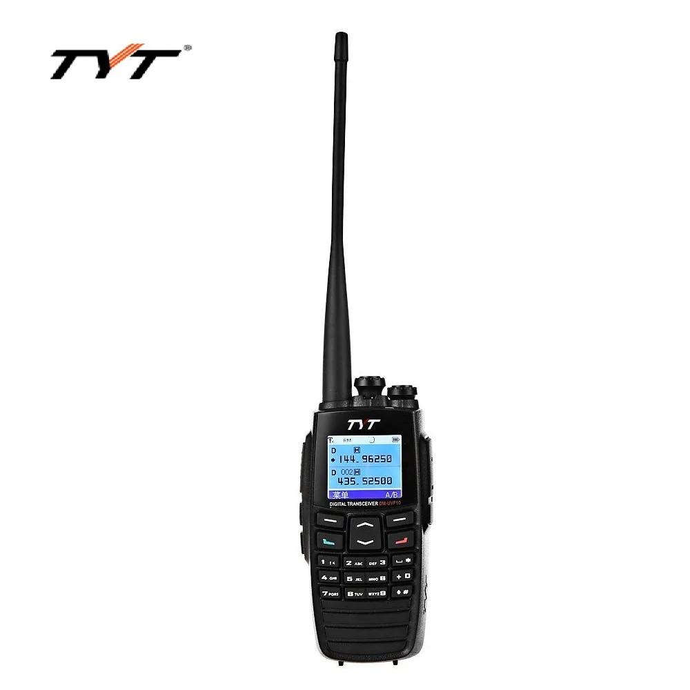 TYT DM UVF10 DPMR HAM приемопередатчик скремблер голоса дополнительная рация GPS|walkie talkie|tyt