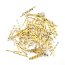 

100PCS/Pack of P160 Series Brass Spring Test Probe with Nickel Plated Needle Diameter Electronic Spring Test Probe