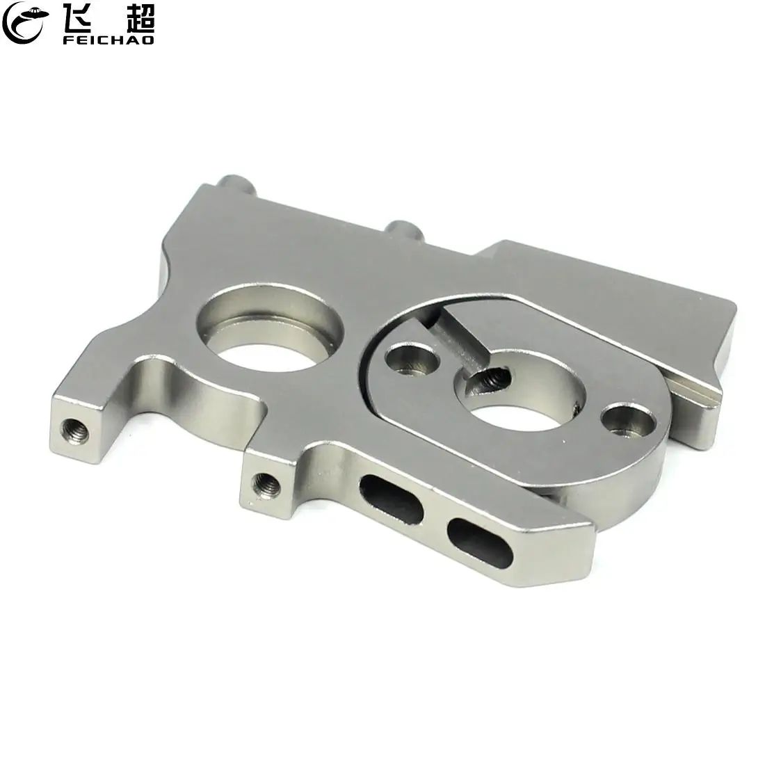 Support De Moteur Brushless Pour Conversion Nitro 1/8 - Compatible Kyosho MP10, HSP, Hobao, FS Racing - En Métal Et Plastique - 3