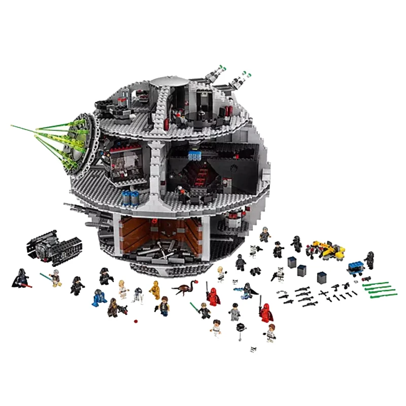 

New Star Wars Figure Series Toys Death Star Compatible Legoingly Star Wars 75159 Building Blocks for Children Christmas Gift