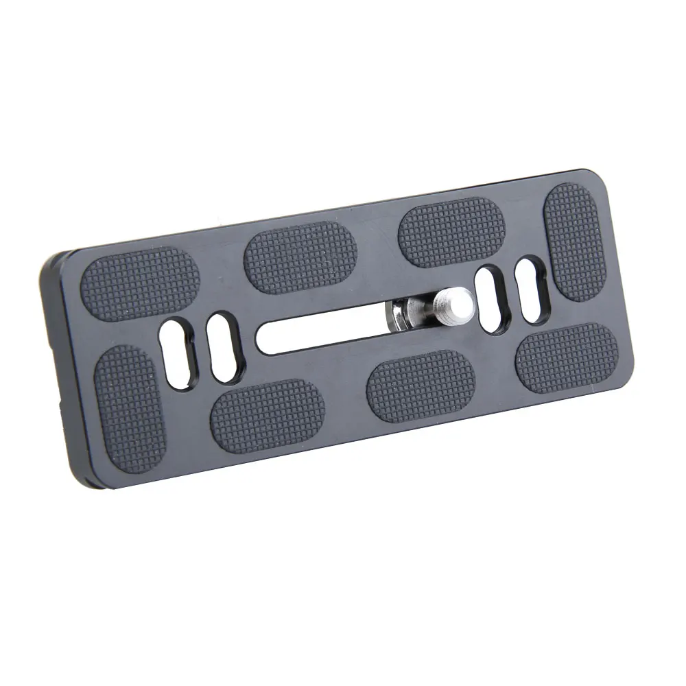 Черный Newly New Black PU-100 Quick Release Plate Adapter for Camera Ballhead Tripod 999 - Цвет: Черный