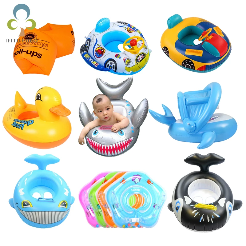 Low Cost Pool-Toys Seat-Boat Swimming-Ring Whale Swim Float Water Baby Inflatable Kids Summer exoDBx93N