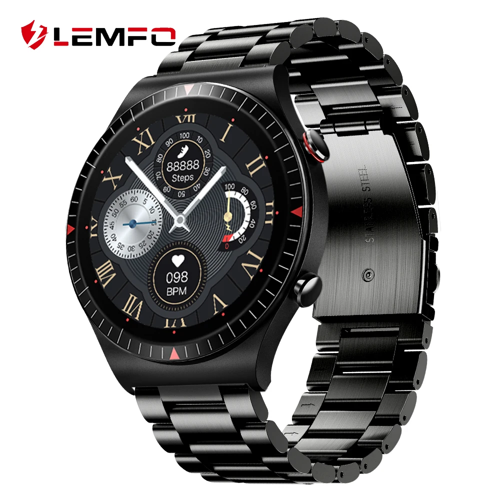 Смарт-часы LEMFO мужские с Bluetooth звонком 4G RAM спортивный фитнес-браслет часы для Android