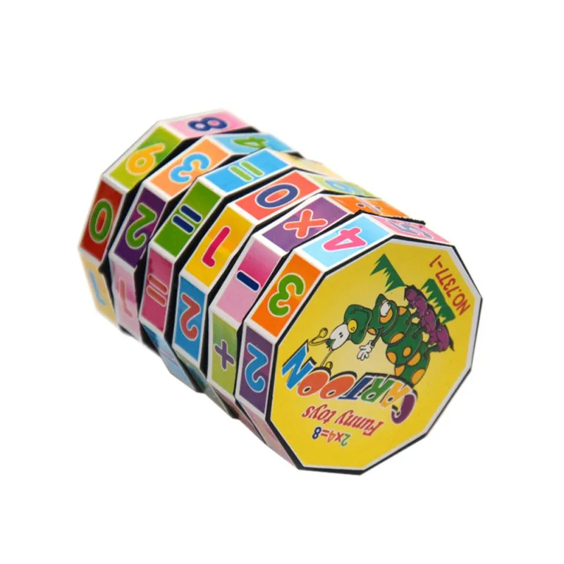 

Kids Children Baby Teaching Aids Puzzle Cube Learning Education Mathematics Digital Intelligence Arithmetic Math Toys 1 Pcs