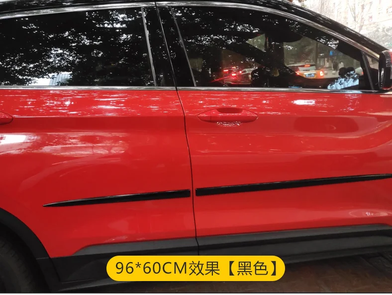ABS Хромированная дверная накладка, подходит для Nissan Qashqai J11, автомобильные аксессуары, боковые полосы, накладка, 2 шт