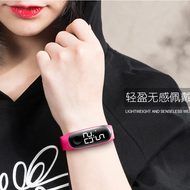 LED Electronic Sports Luminous Sensor Watches Fashion Men and Women hombre reloj digital montre @5 | Наручные часы