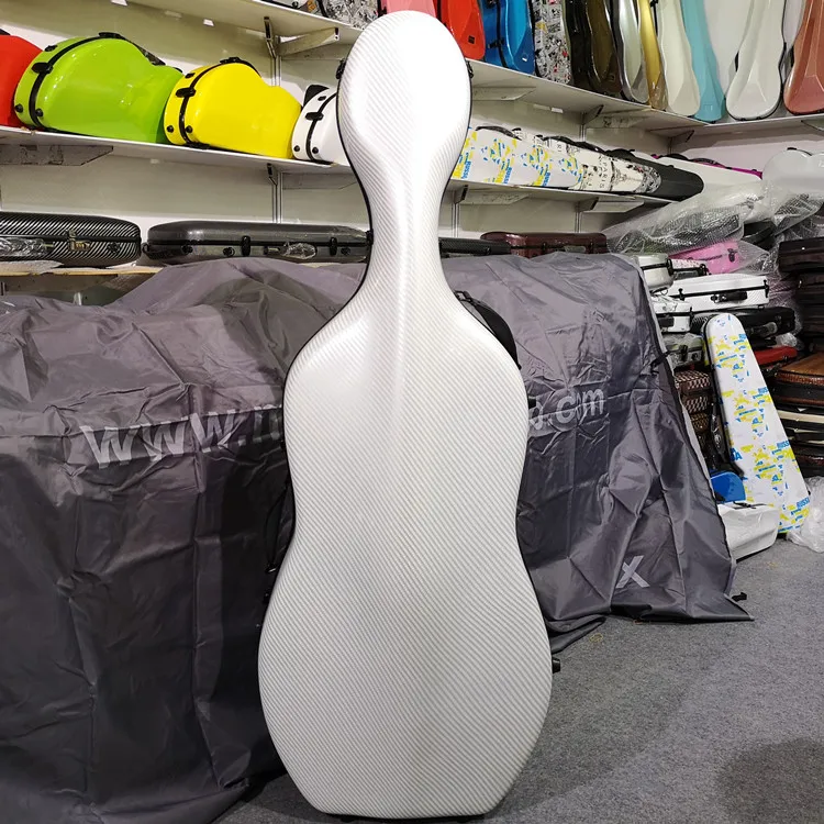 MUSILIA カーボンファイバーチェロケース　4/4 Cello Case Musilia S3 100% Ultra Light Carbon Fiber - Linda