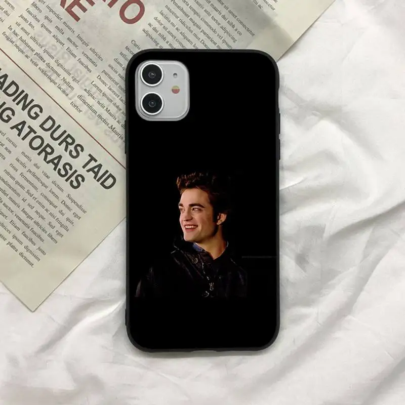 MaiYaCa Robert Pattinson Phone Case for iPhone 11 12 13 mini pro XS MAX 8 7 6 6S Plus X 5S SE 2020 XR cover