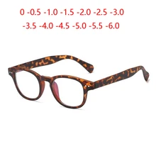 Чайный цветок, оправа, квадратные близорукие очки для женщин и мужчин, 1,56, асферические линзы, очки по рецепту, диоптрий 0-0,5-0,75-6,0