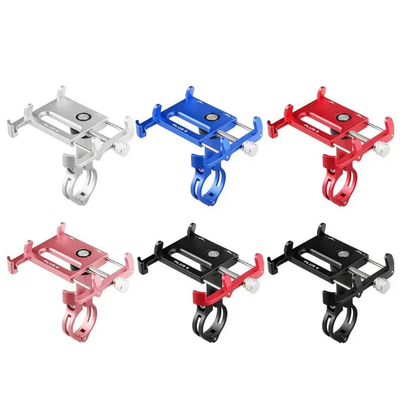 

Adjustable MTB Bike Bicycle Cellphone Support Aluminum Handlebar Phone Holder