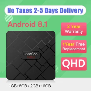 Leadcool Mini TV Box Android 8.1 RK3328A Full HD 1080P 2.4G WIFI Smart TV 4K H.265 Media Player Android TV Set-Top BOX Leadcool Leadcool Mini TV Box Android 8.1 RK3328A Full HD 1080P 2.4G WIFI Smart TV 4K H.265 Media Player Android TV Set-Top BOX Leadcool