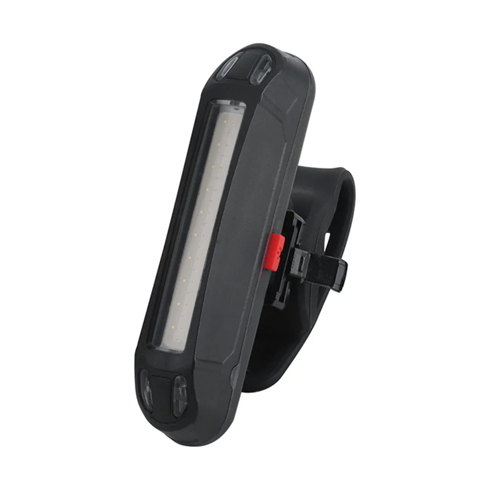 

BORUiT 800mAh Bike Taillight USB Rechargeable Mountain Bicycle Rear Light Waterproof Cycling Lamp 5 Modes LED Riding Back Light