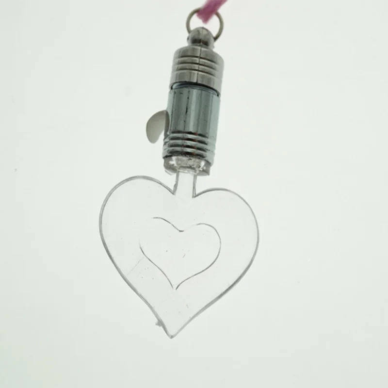 Led Blue Magnetic Light Charm Pendant Necklace Christmas Birthday Dancing Party Gift Men Women Bar Supplies Glow In The Dark (8)