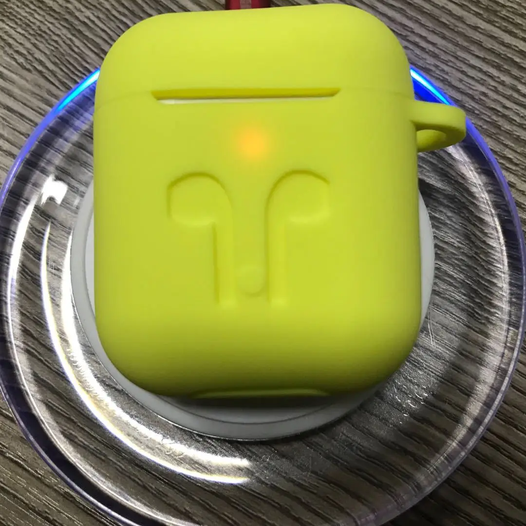 Мягкий силиконовый чехол для Airpods 1 для Air Pods 2 чехол для Наушников Водонепроницаемый Iphone bluetooth аксессуары для наушников