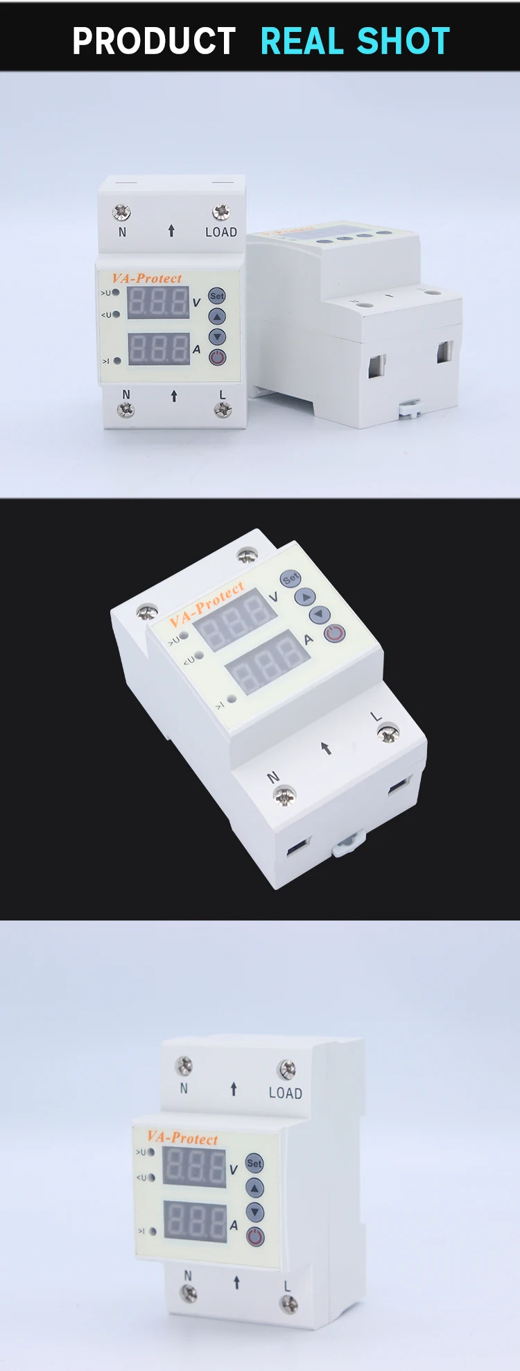 40A 50/60Hz Auto Protector Various Specifications Optional Over-current Over-voltage Protection Relay Circuit Breakers