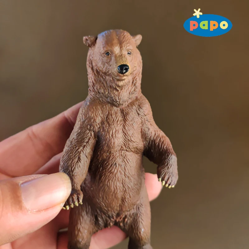 Papo бурый медведь Имитация животных модель детских игрушек | Игрушки и хобби