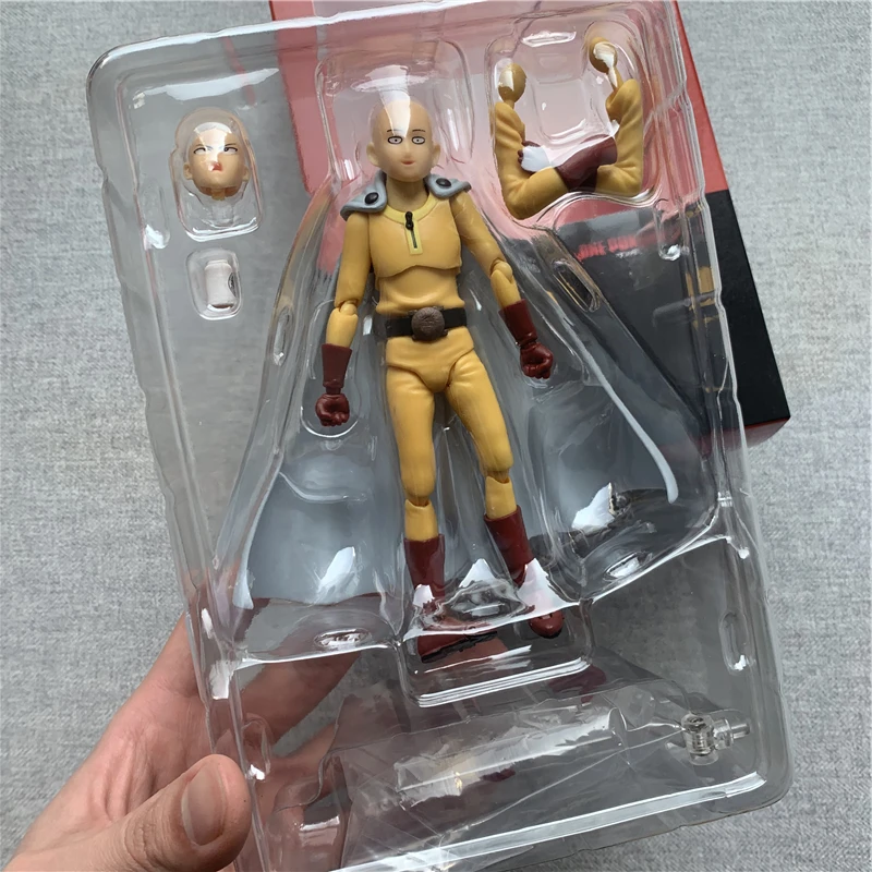 One Punch Man Saitama Sensei Pvc Action Figure 10 25cm Collectible Model  Toy Gift X0503 From Musuo05, $12.17