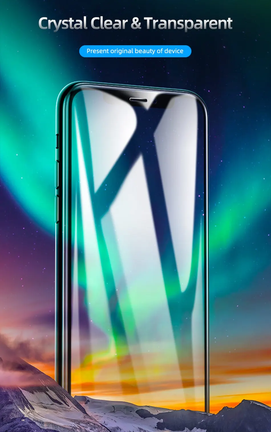 ROCK 2 шт для iPhone 11 Полная защита экрана Гидрогелевая Защитная пленка для iPhone 11Pro полное покрытие для iPhone 11Pro Max