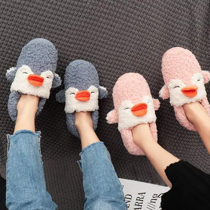 

2019 new women's autumn and winter indoor non-slip warm soft bottom slippers