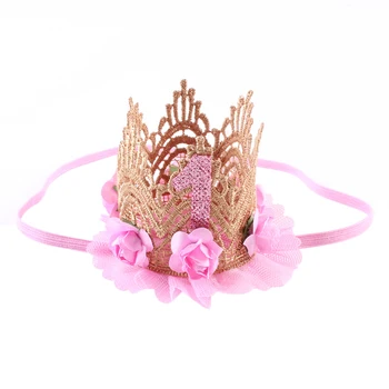 

Baby Cute Girls Crown Design Headband Apparel Photography Prop Party Gift Hot Sale Girl Crown Hair Accessories Headwear