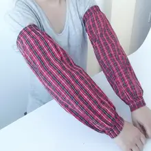 Манжета для мужчин и женщин, защита от солнца, длинный, темный цвет, рабочие рукава, чистый хлопок, чехол, для показа, нарукавник, кухонная очистка, противообрастающий S