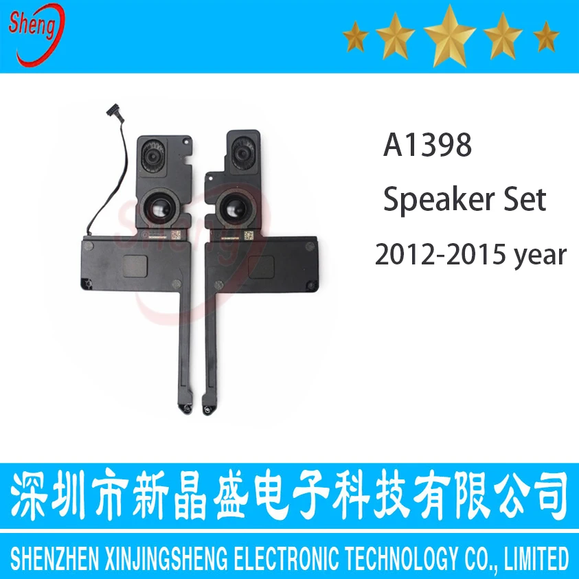 NEW A1398 Left + Right Side Internal Speaker for Macbook Pro 15&quot L/R Set Replacement 2012 2013 2014 2015 Year | Компьютеры и офис