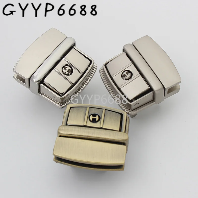 20sets 2 Colors 35*35mm Metal Durable Press Lock For Diy Women